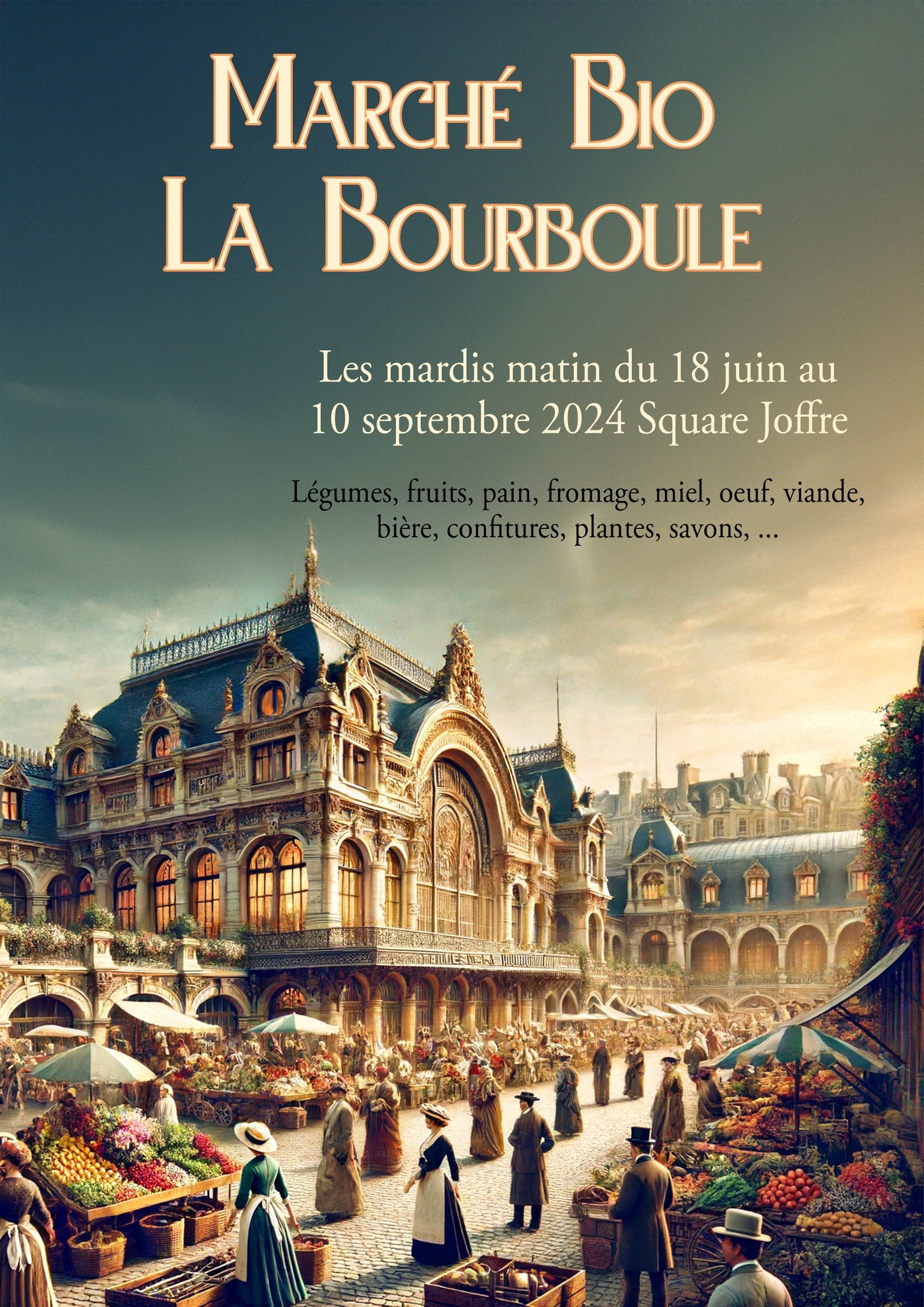 Marché BIO de la Bourboule