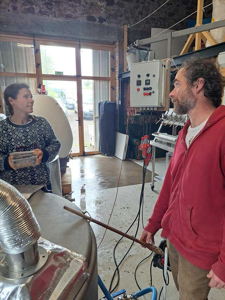 Nouvelle bière avec l'Artense Brasserie - Gaïa Bière du Sancy