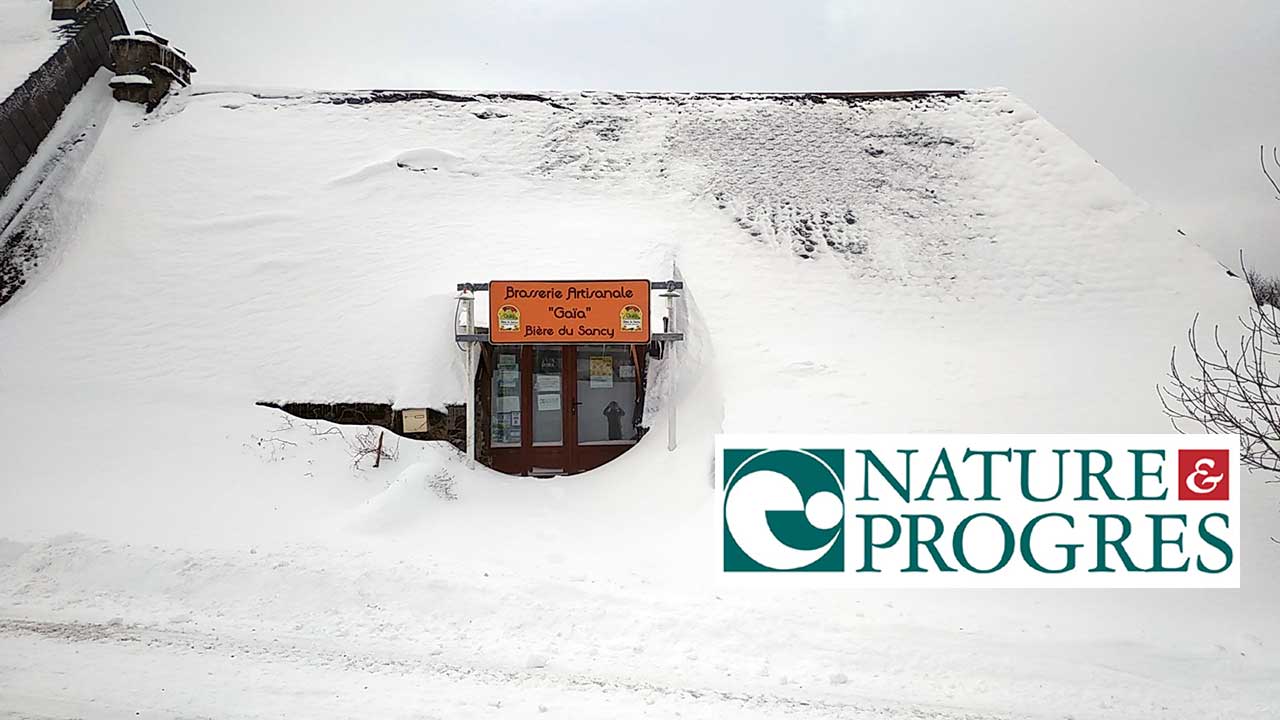 Brasserie Gaïa labellisée Nature et Progrès