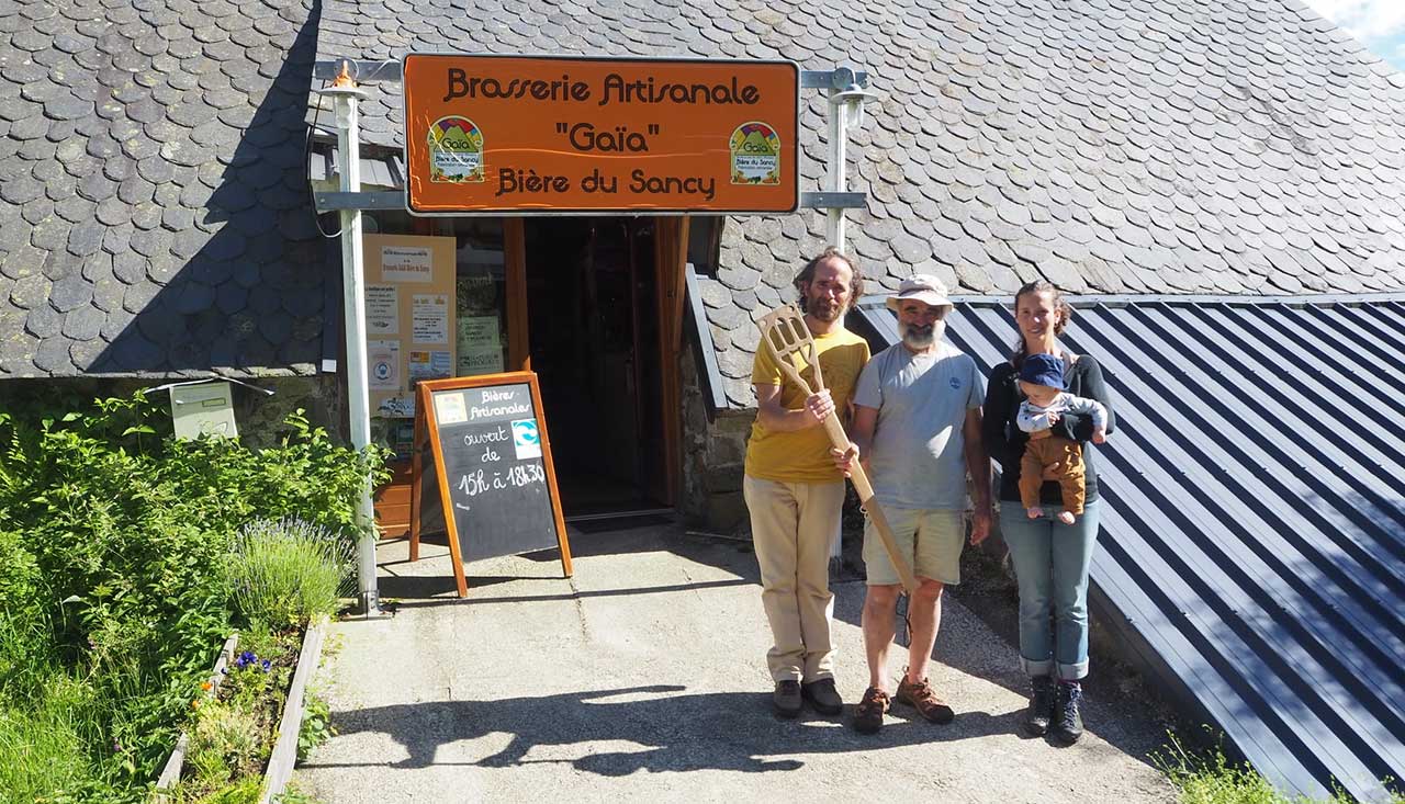 Les brasseurs - Gaïa Bière du Sancy