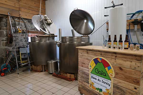 Atelier de brassage - Gaïa Bière du Sancy